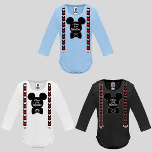 Бебешко боди с надпис - Mama is my Valentine Бебешко боди с надпис - Mama is my Valentine