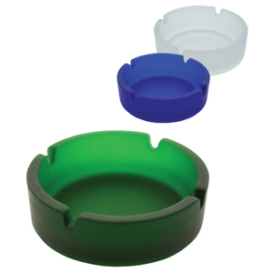 Пепелник Стъклен Кръгъл FROSTY #Зелен Пепелник Стъклен Кръгъл FROSTY #Зелен