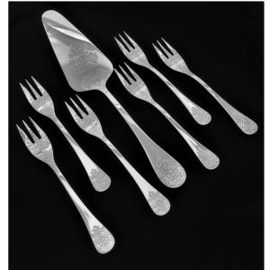 HERDMAR Комплект прибори за торта “SANTAMARTA“ - 7 части HERDMAR Комплект прибори за торта “SANTAMARTA“ - 7 части