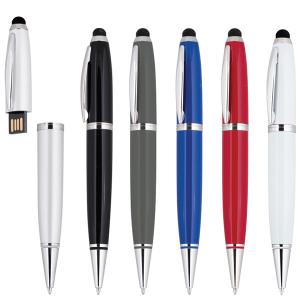Xимикалка с гел мастило, стилус и USB