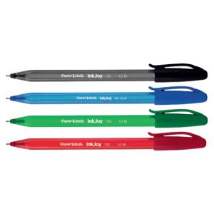 Химикалка Papermate InkJoy 100 CAP, асорти м