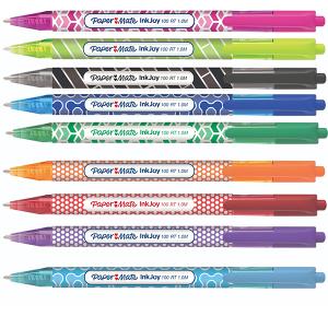 Химикалка Papermate InkJoy Wrap 100 RT, М, асорти